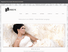 Tablet Screenshot of el-bride.com
